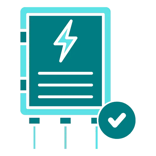 Compliance with current electrical codes and regulations icon