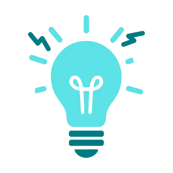Flickering or dimming lights icon